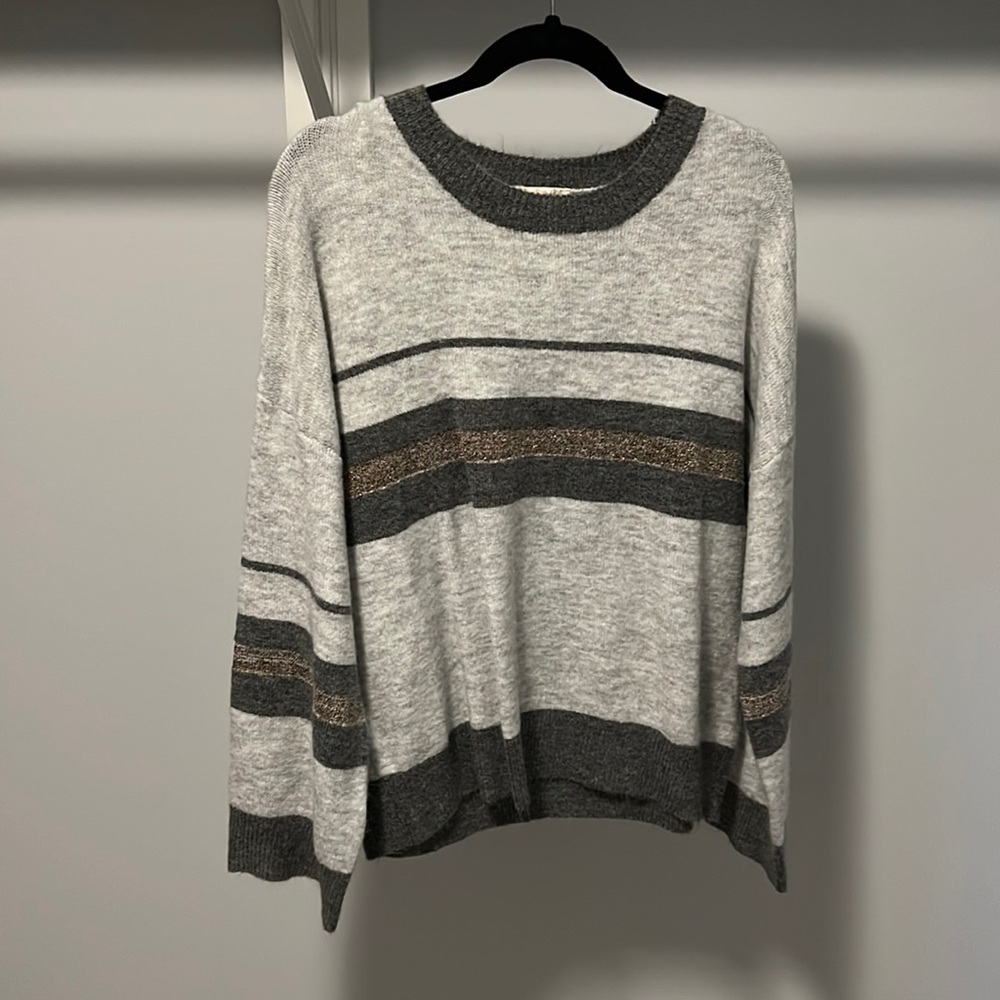 Lightweight striped sweater